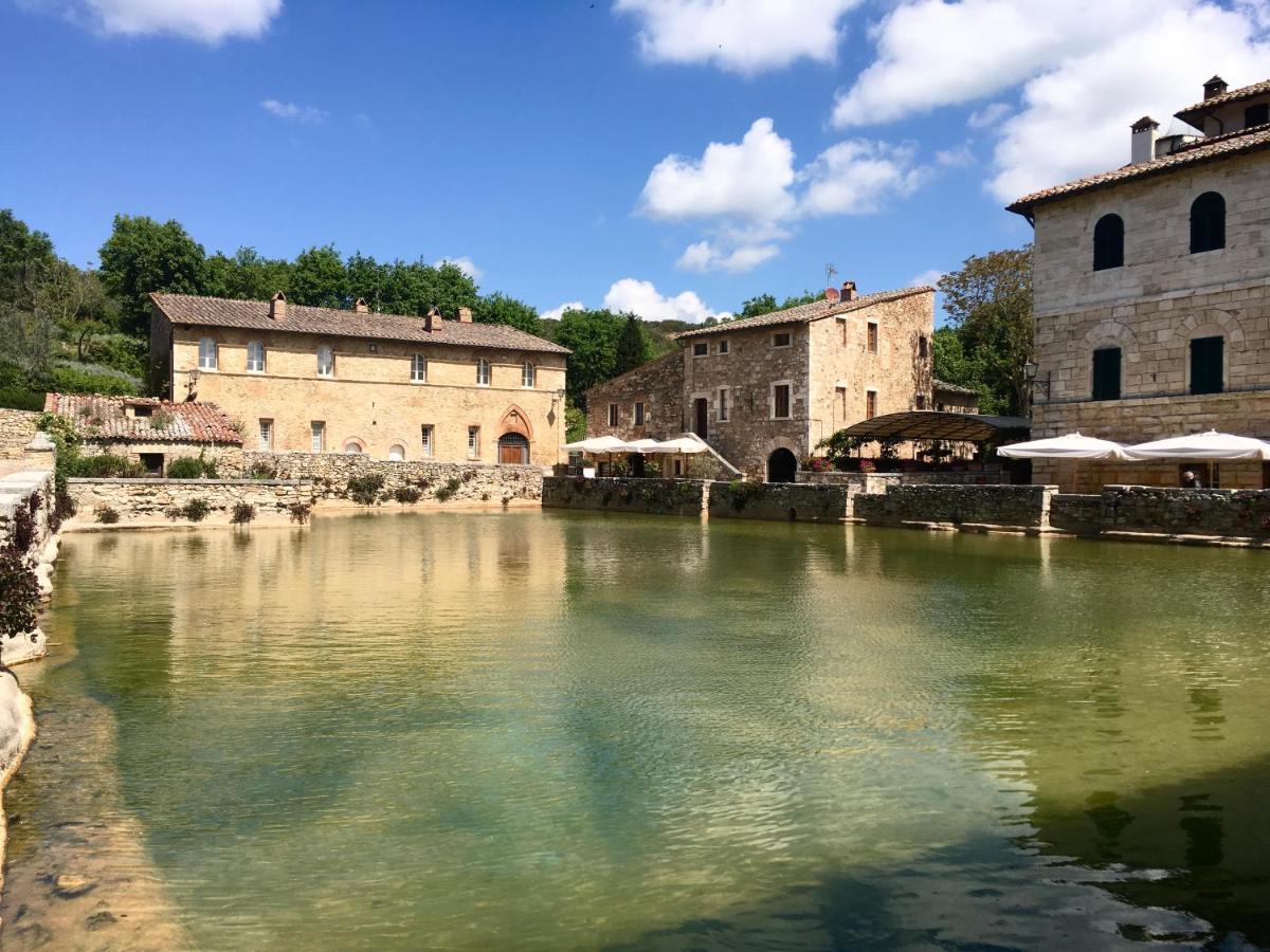 Casa Alla Vecchia Posta Di Bagno Vignoni Kültér fotó